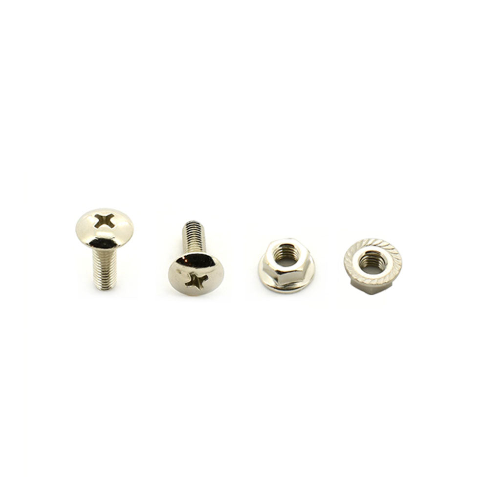 1 Set Car Trucks Number Plate Universal Screws Nuts Kits Fasteners Parts