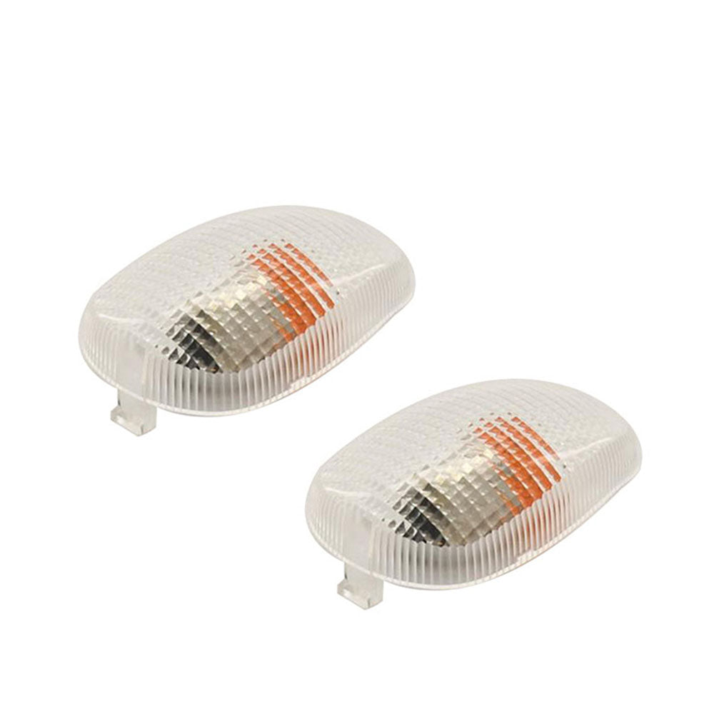 2Pcs Clear Len Conversion Kit Fit KTM 250 EXC 400 SC 450 EXC Racing 540 SXC 625 SMC 640 Adventure etc.