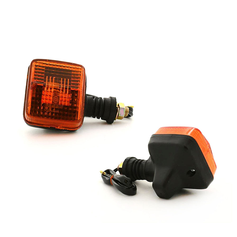 Pair Front Or Rear Single Indicator For Yamaha DT200L DT200R TTR250 XT250T DOHC DISC XT600L etc.
