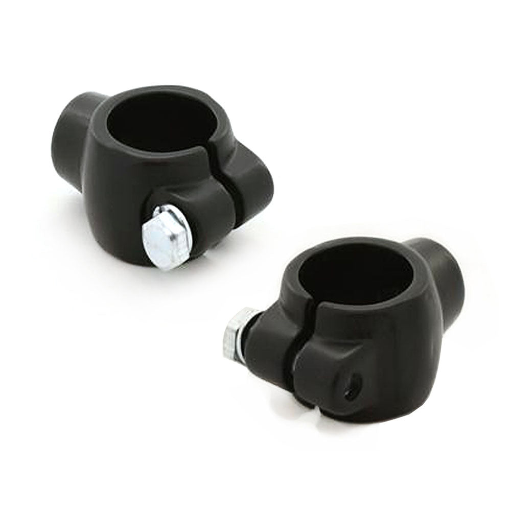 2 x Motorbike Mirror Mount Bracket 10mm Right Hand Thread Fit Honda CT110 Postie