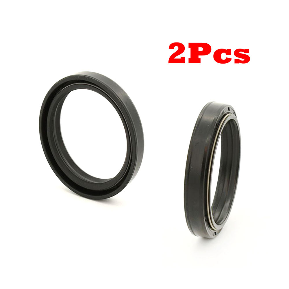 2Pcs Motorcycle Fork Oil Seal For Honda CR125R CR250R Kawasaki Suzuki Yamaha etc.