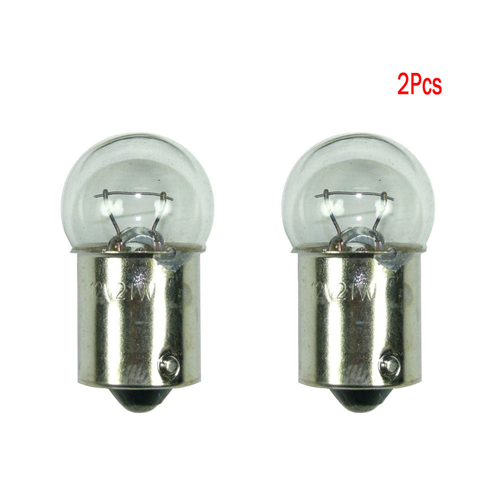 2 X Indicator Bulbs 12V 21W Small Head Clear For TT250 TT350 XR250 XR600