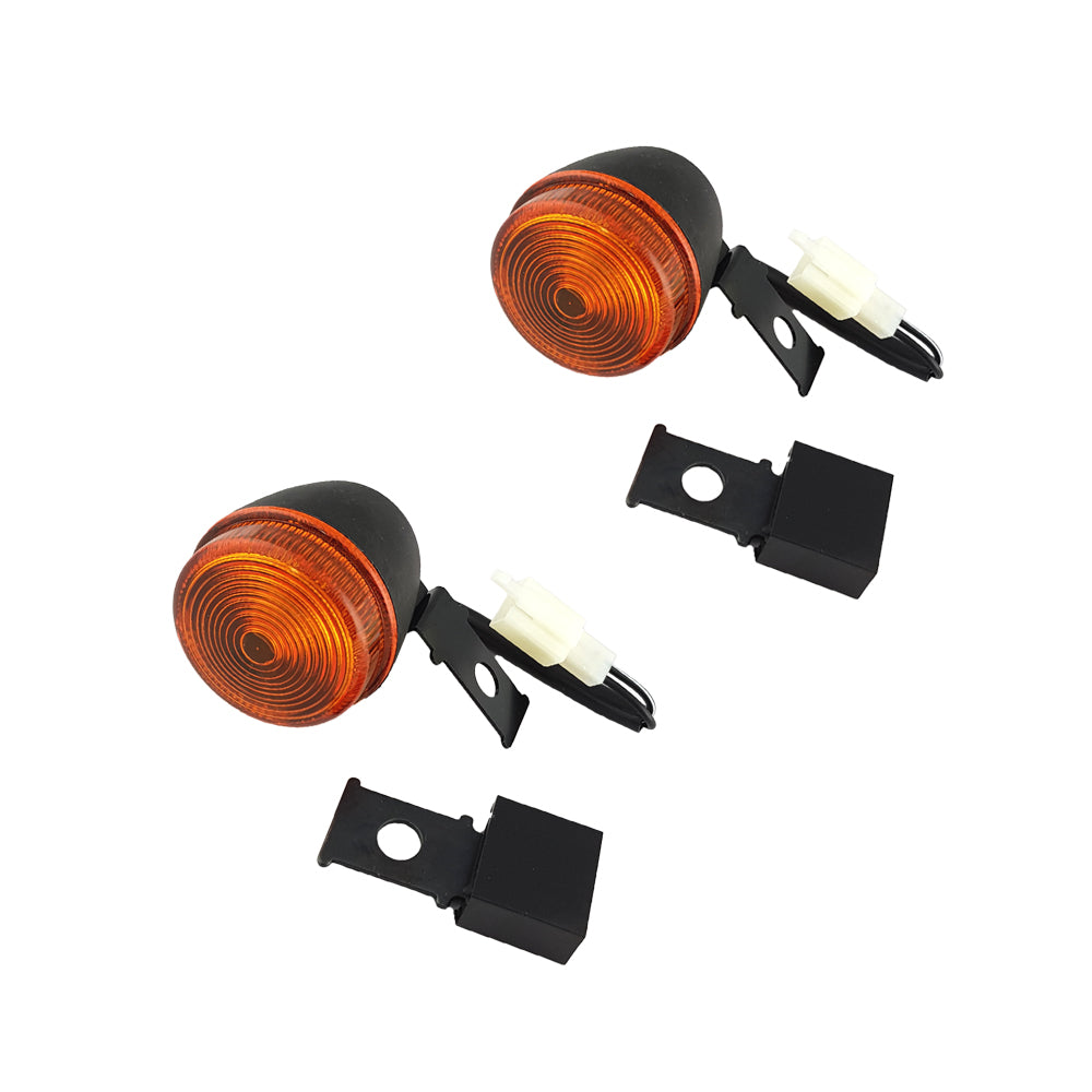 Left+Right Turn Signal Lights Indicators Fit Honda XR350R XR600R CT125 CRM250