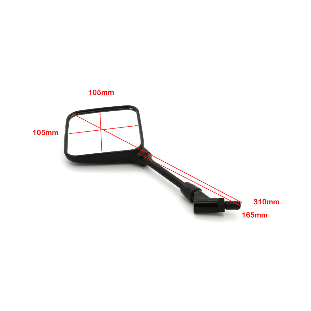 Motorcycle Rear View Mirror Right+Left Hand Fit Suzuki TS250XE DR125SE DR200S DR650SE DR-Z400S