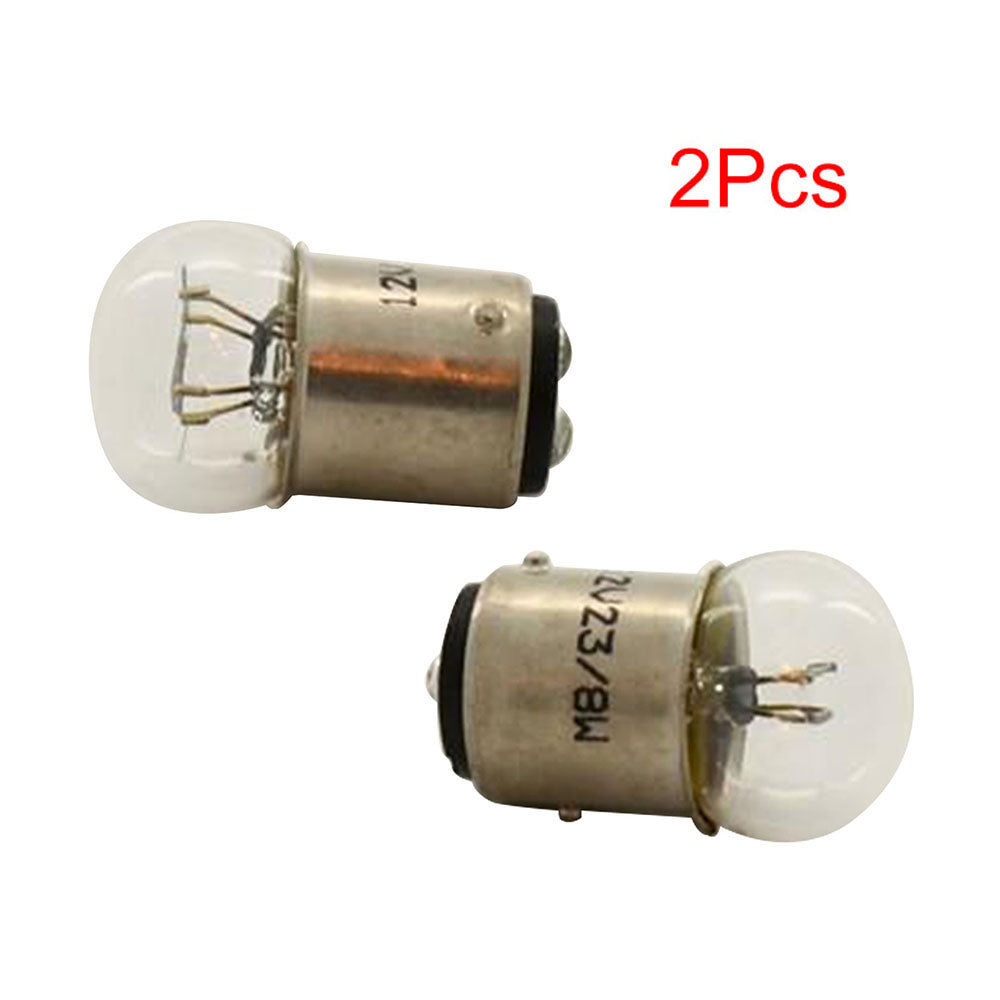 Pair 12v 23/8w Stop Tail Light Bulbs Fit Suzuki GS550D GS750 Honda Kawasaki Yamaha etc.