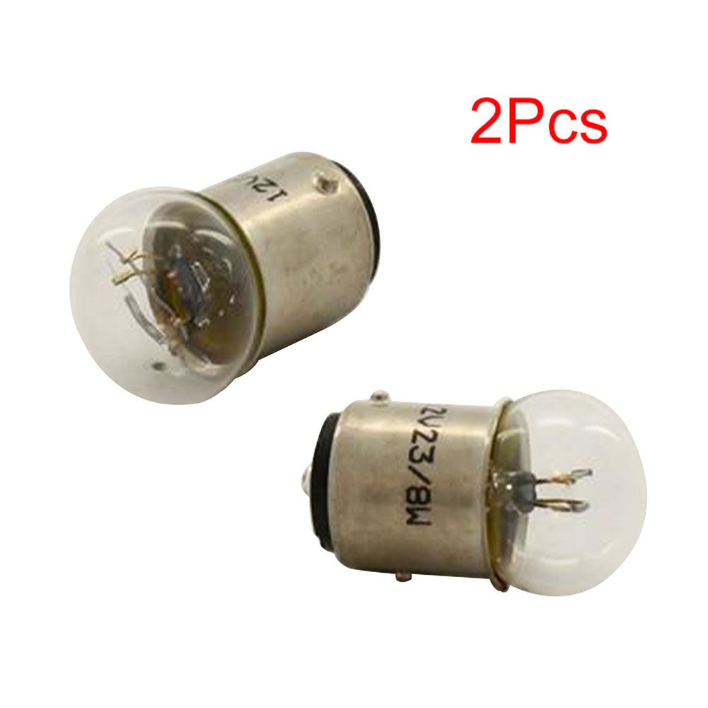 Pair 12v 23/8w Stop Tail Light Bulbs Fit Suzuki GS550D GS750 Honda Kawasaki Yamaha etc.