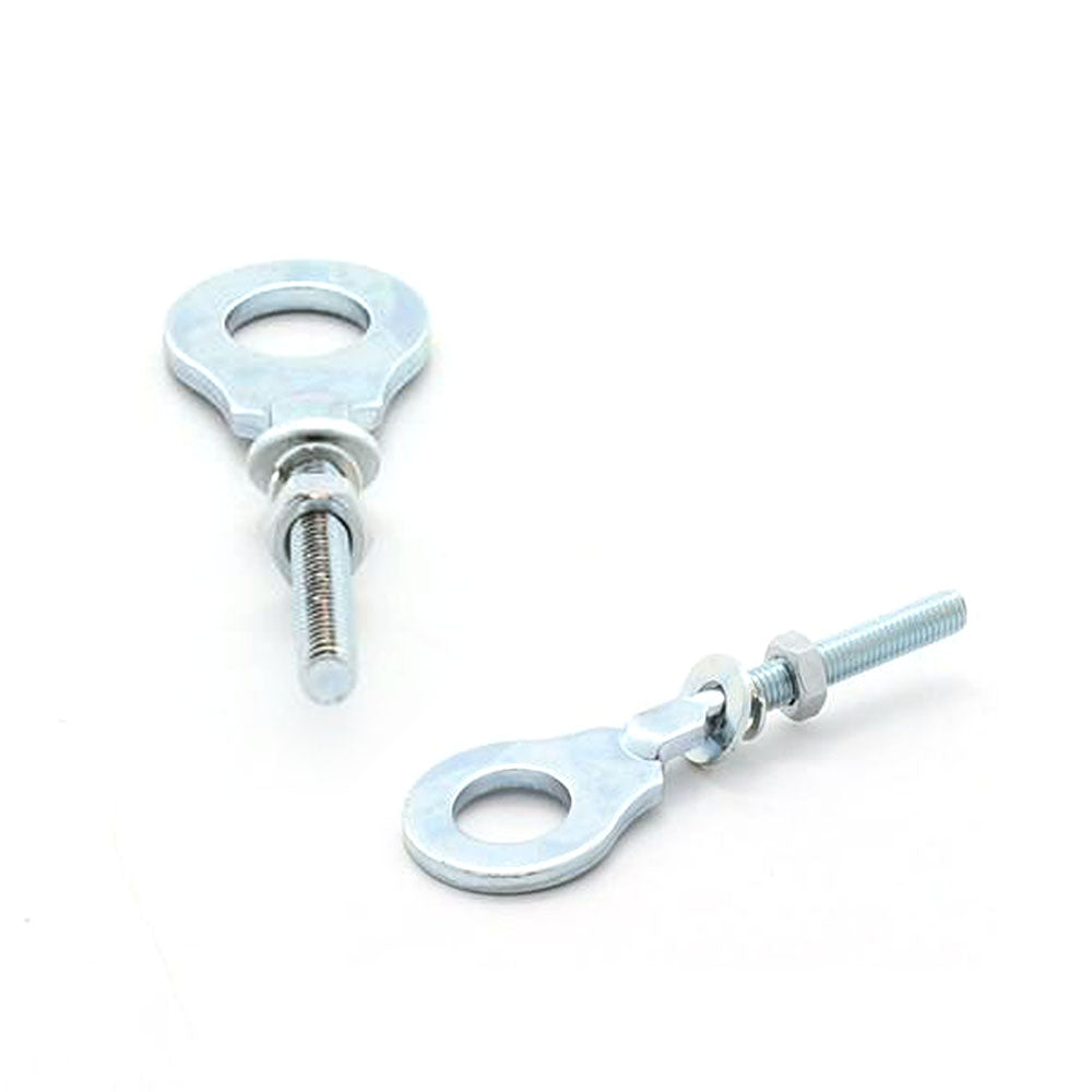 Pair Motorcycle Chain Adjuster 15mm Fit Honda CB100 CL100 SL100 XL100 CB125S MT125R XL185S etc.