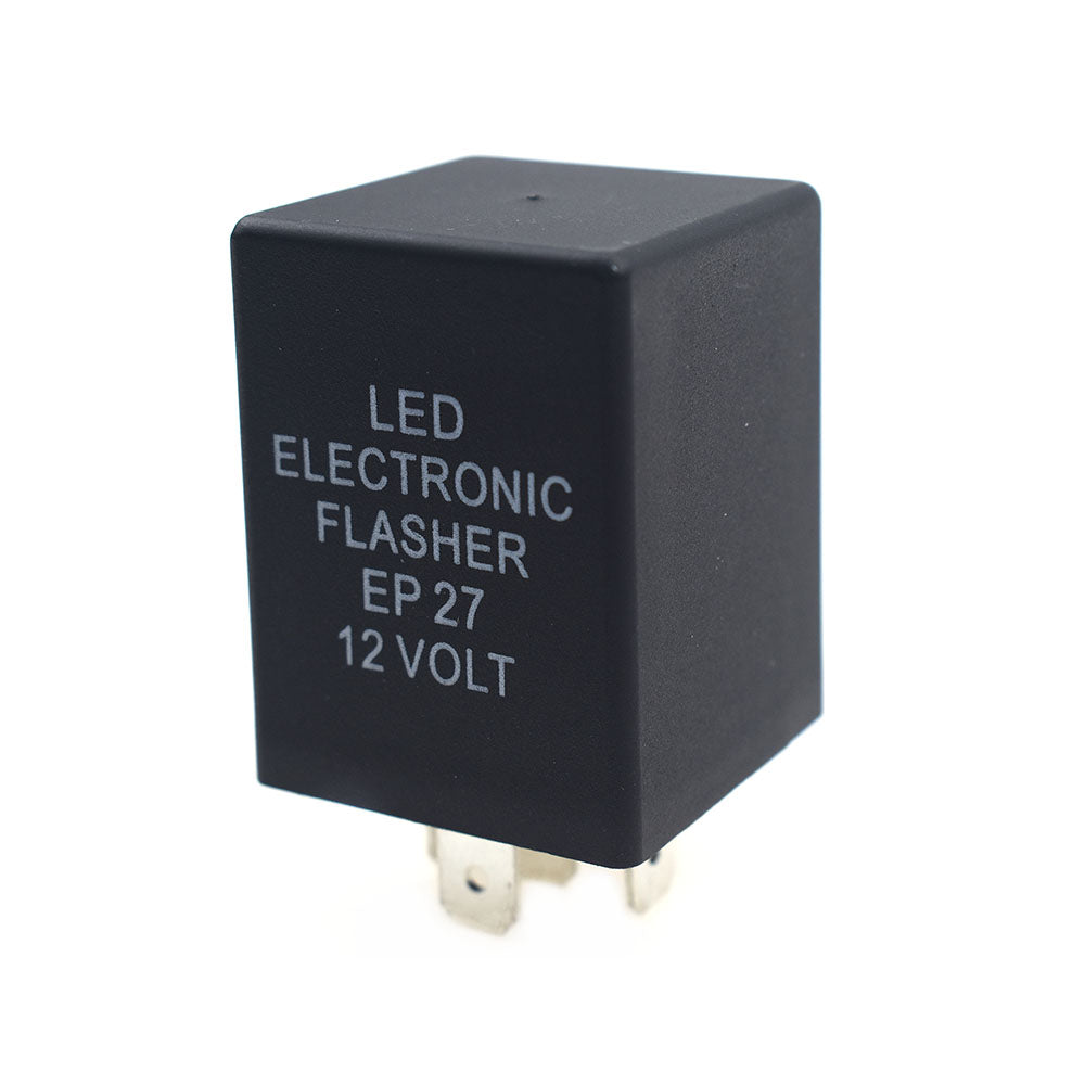2 x 5Pin 12V EP27 LED Electronic Flasher Relay For Ford Explorer Sport F-150 Heritage Lincoln Mazda Chevrolet Jeep Dodge etc.