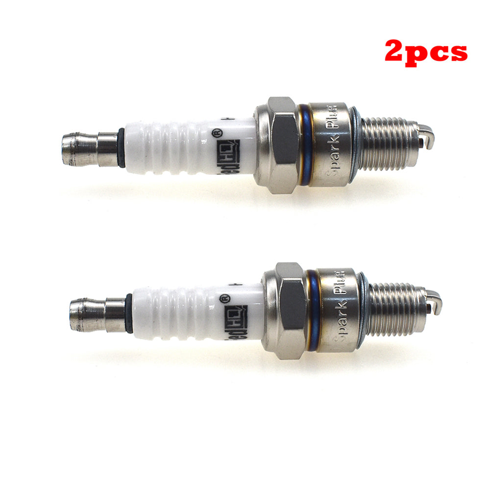 2 Pcs FedHQ Spark Plug For Honda CL125S Scrambler 125 XL250S Kawasaki Suzuki Yamaha etc.