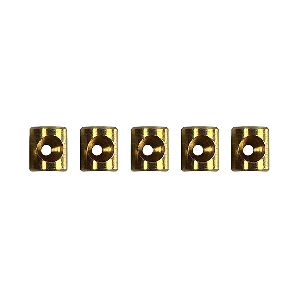 5pcs Motorcycle Solder Type Cable Ends Fittings Clutch Nipples 3/8 10 x 9.9 mm