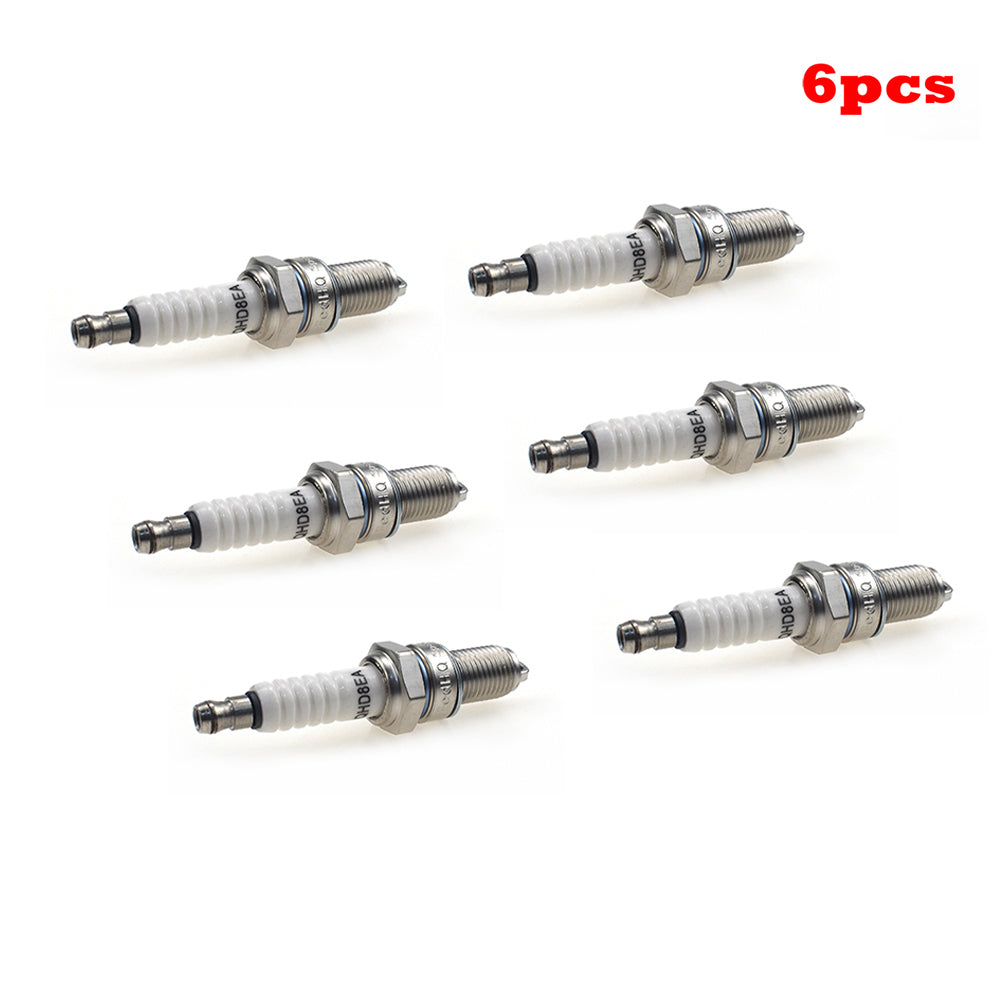 6 Pcs FedHQ Spark Plug For Yamaha TT225 XT125 Suzuki Kawasaki KTM Honda BMW etc.
