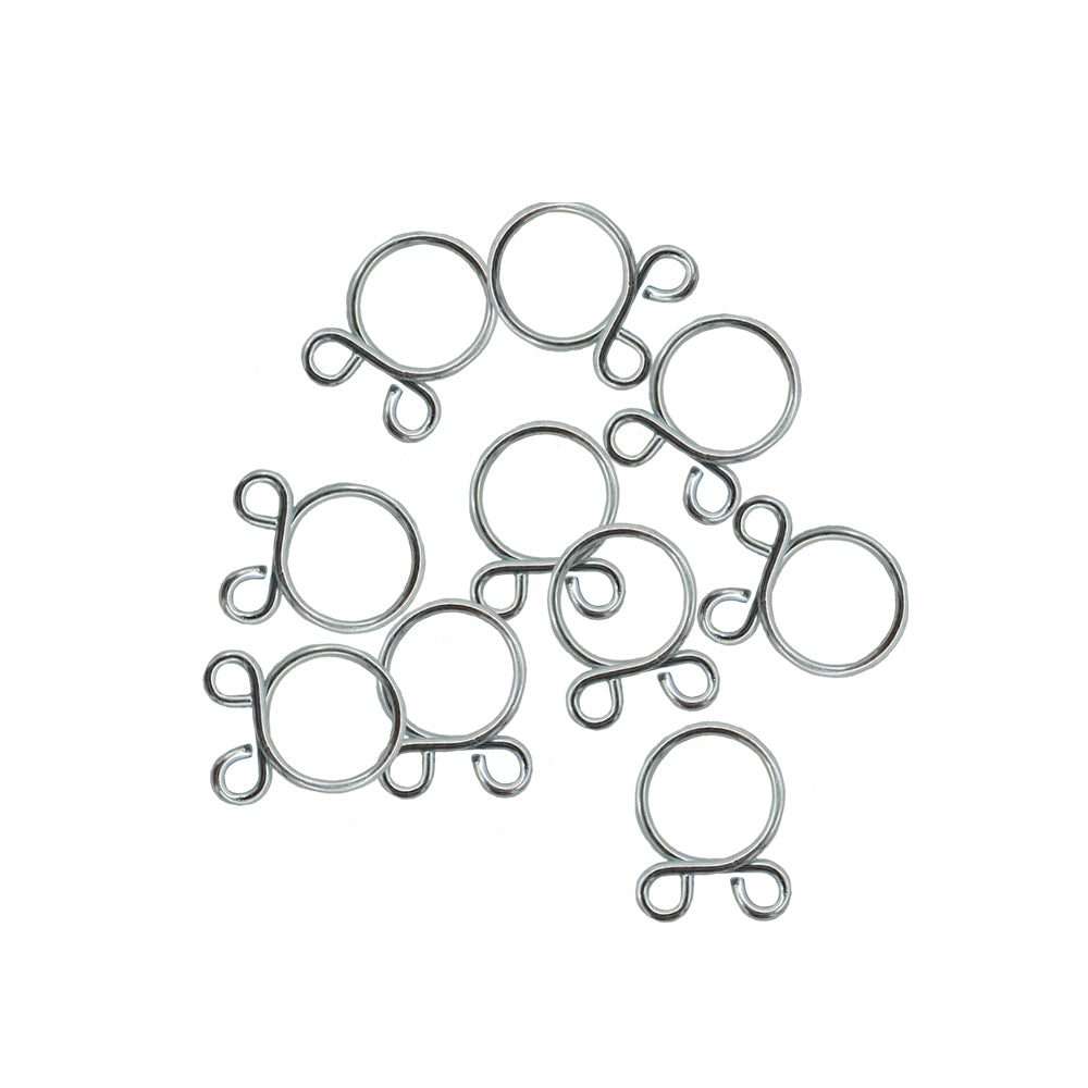 10 Pieces 8mm Wire-Type Fuel Hose Clamp Motorcycle Repairs Custom Kit