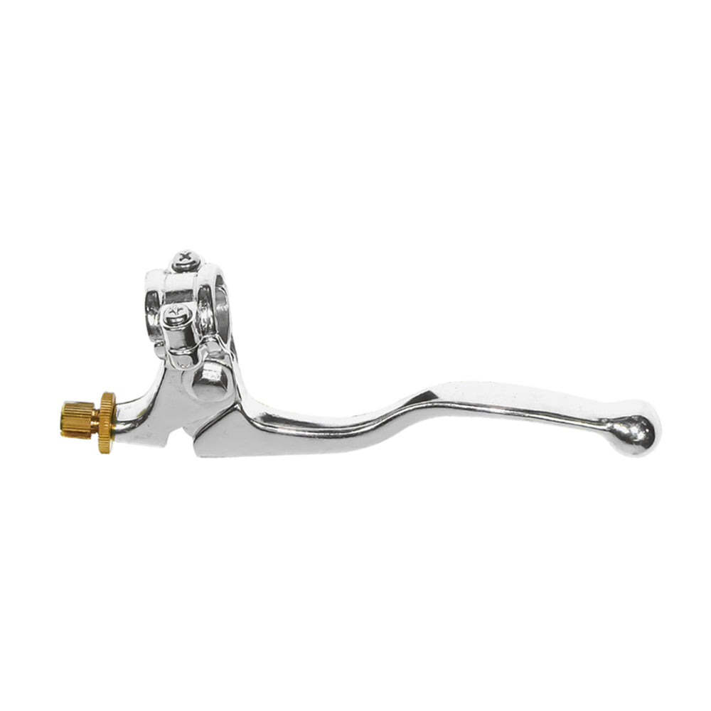 Clutch Lever Assembly Silver Left Hand Fit For Suzuki RM250 RM465 Yamaha TT250 YFM80 YZ250