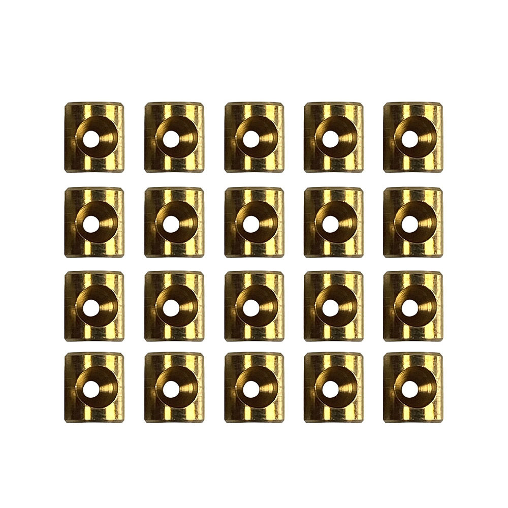 20pcs Motorcycle Solder Type Cable Ends Fittings Clutch Nipples 3/8 10 x 9.9 mm
