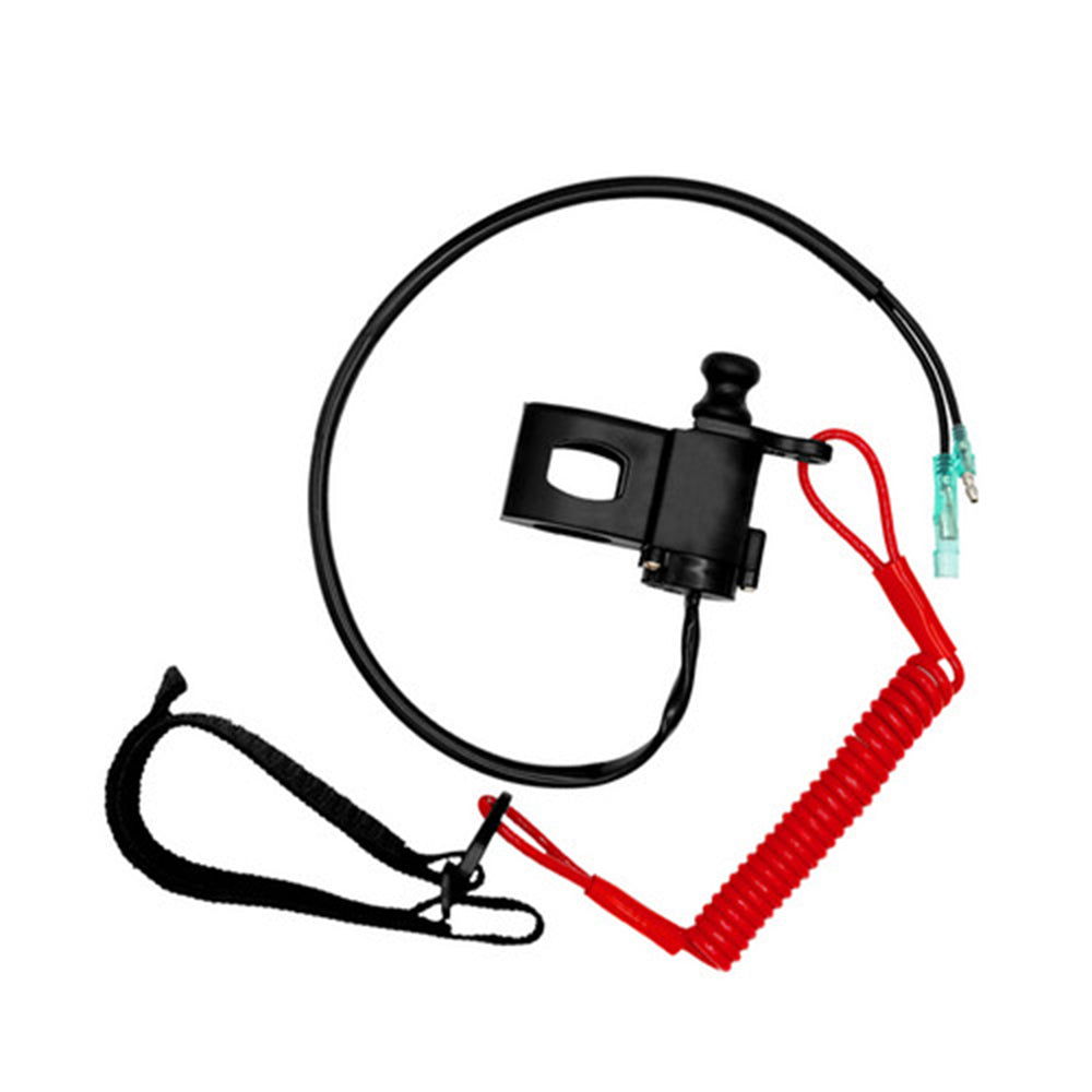 Universal Kill Button Close Circuit With Lanyard Engine Push Switch Emergency