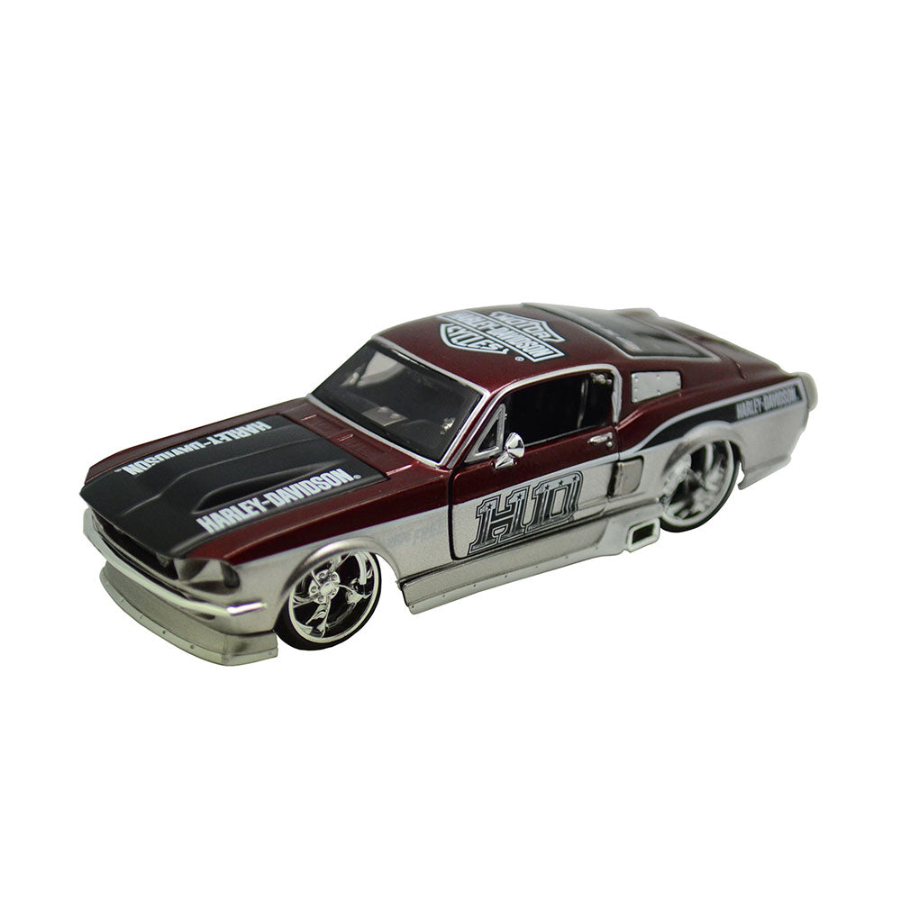 Maisto 1:24 Scale Harley Davidson Mustang GT 1967 Custom Diecast Model Car Toy