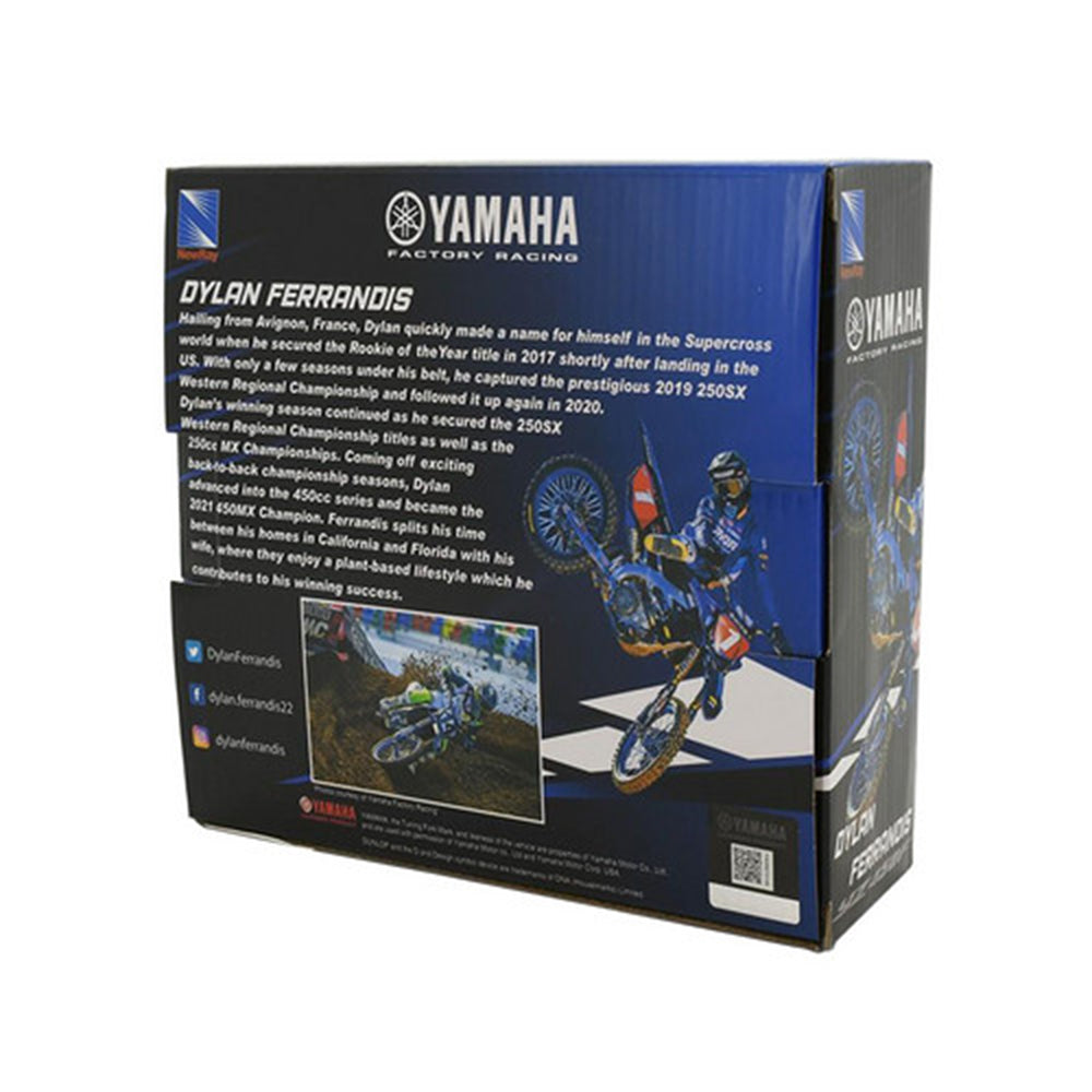 NewRay 1:12 Dylan Ferrandis #14 Star Racing Yamaha 2022 Diecast Motorbike Model