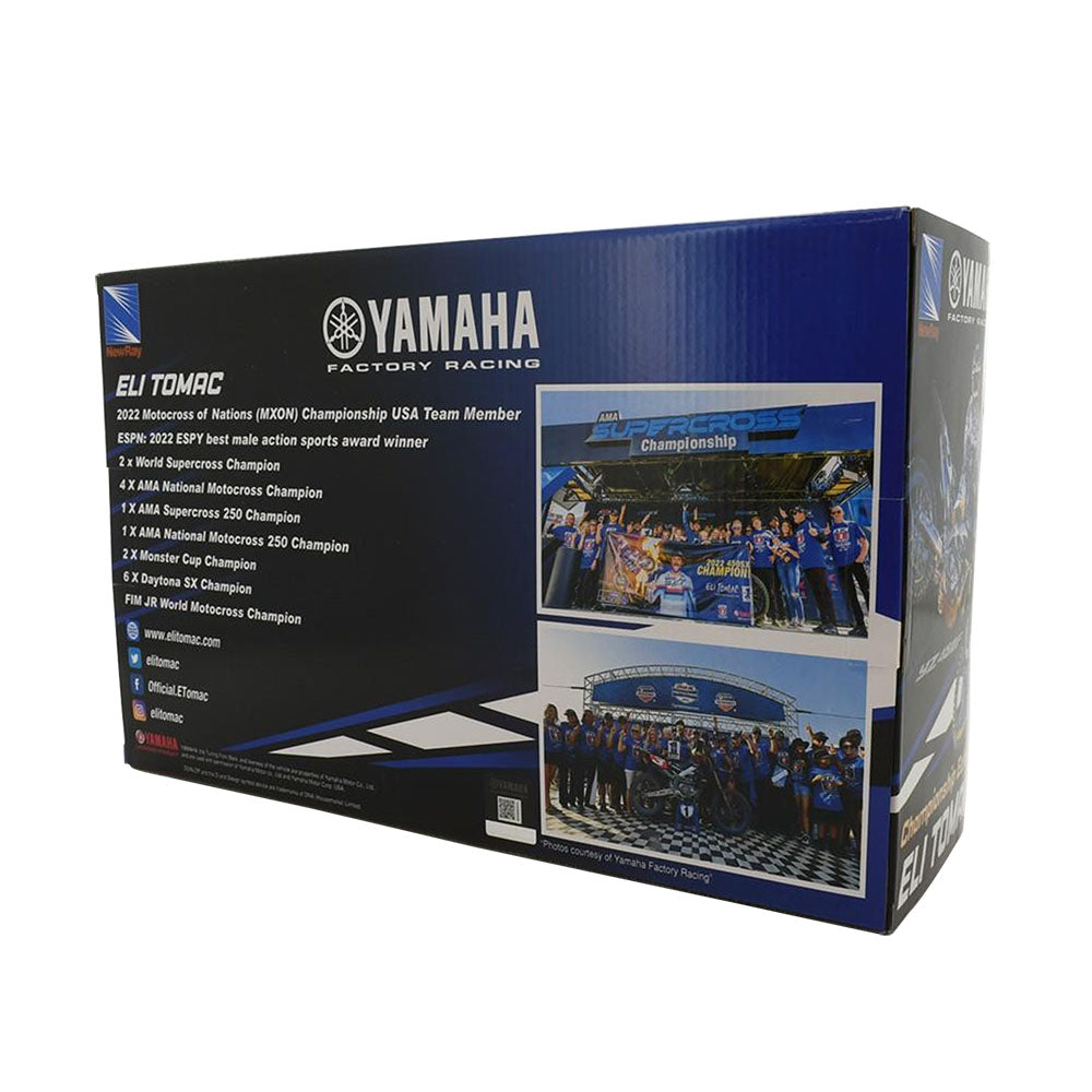 NewRay 1:6 Eli Tomac #3 Star Racing Yamaha 2022 Diecast Model Toy Motorbike