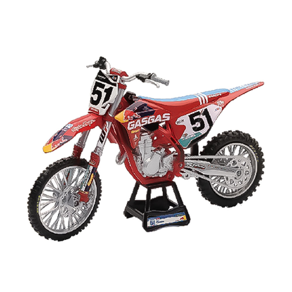 NewRay 1:12 Scale Justin Barcia Red Bull #51 Gas Gas 2020 Diecast Motorbike Toy