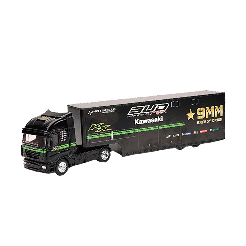 NewRay 1:43 Scale Iveco Stralis Kawasaki Team Bud Racing Truck Diecast Mode