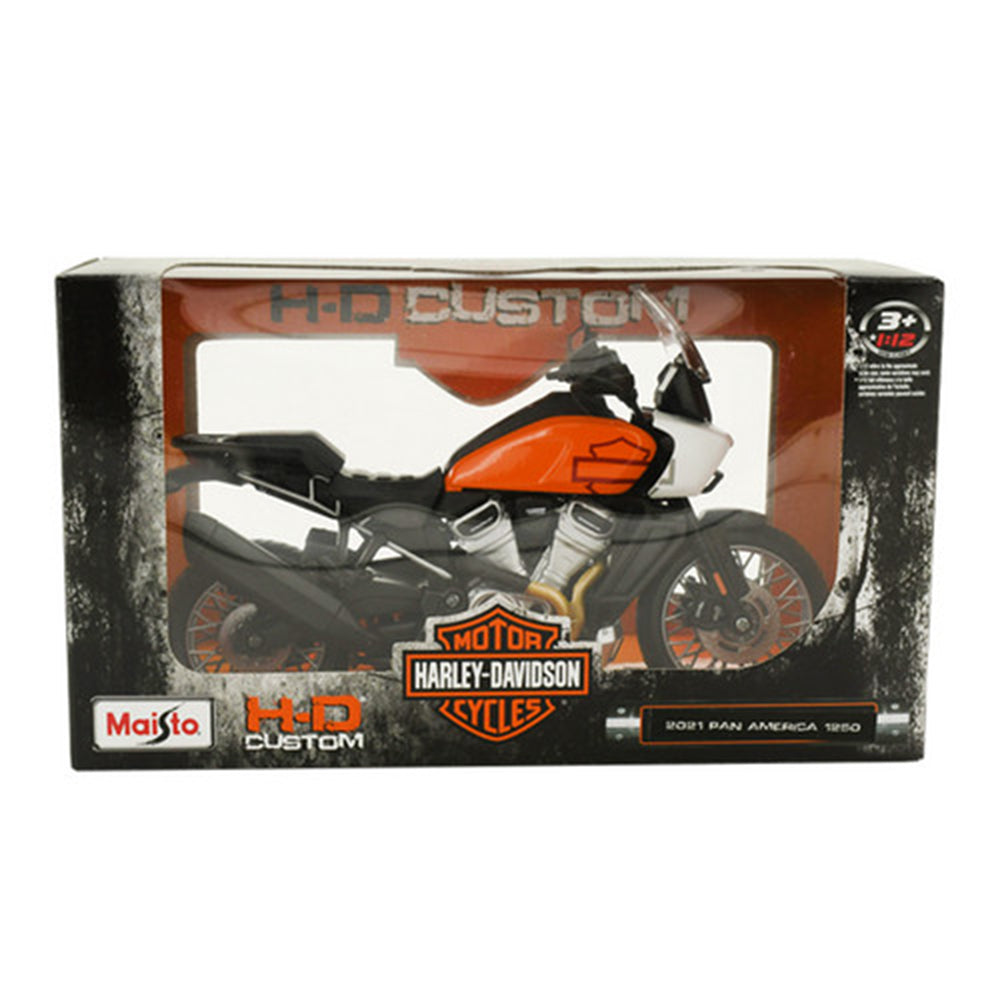 Maisto 1:12 Scale Harley Davidson Pan-America 2021 Diecast Motorcycle Model