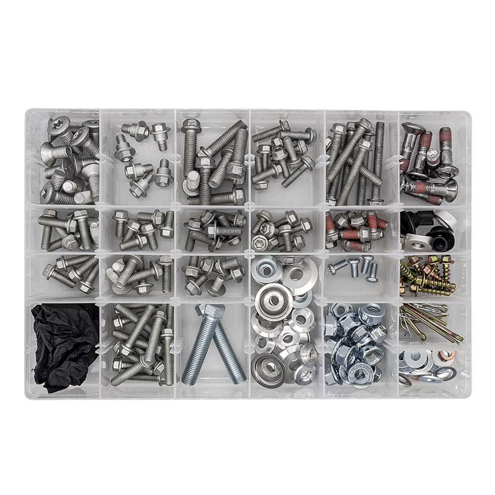210 Pieces Hardware Kit Euro Fit For KTM Husqvarna Nut Bolt Screws Mounting