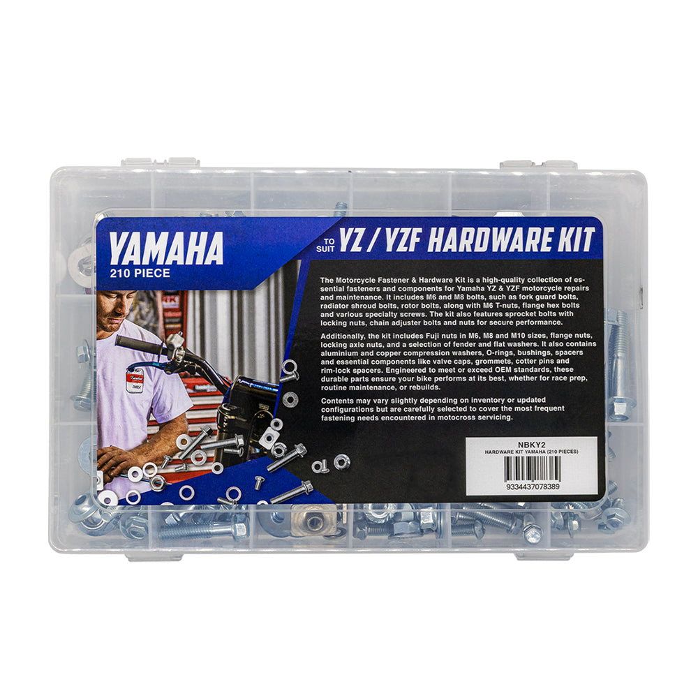 210 Pieces Hardware Kit Fit For Yamaha YZ YZF Nut Bolt Screws Mounting