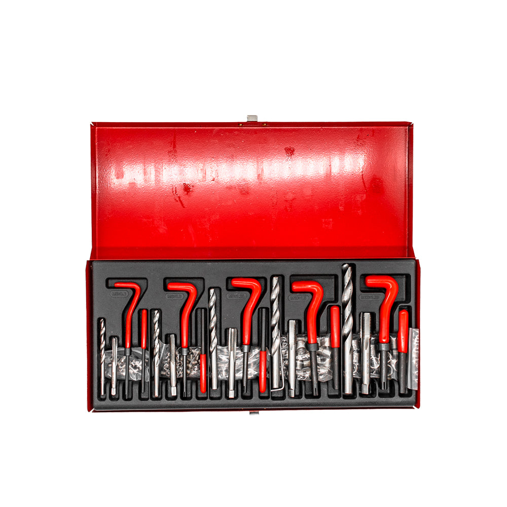 Metric Thread Repair Tool Kit 131 Piece M5 M6 M8 M10 M12 Helicoil Pro Coil Tool