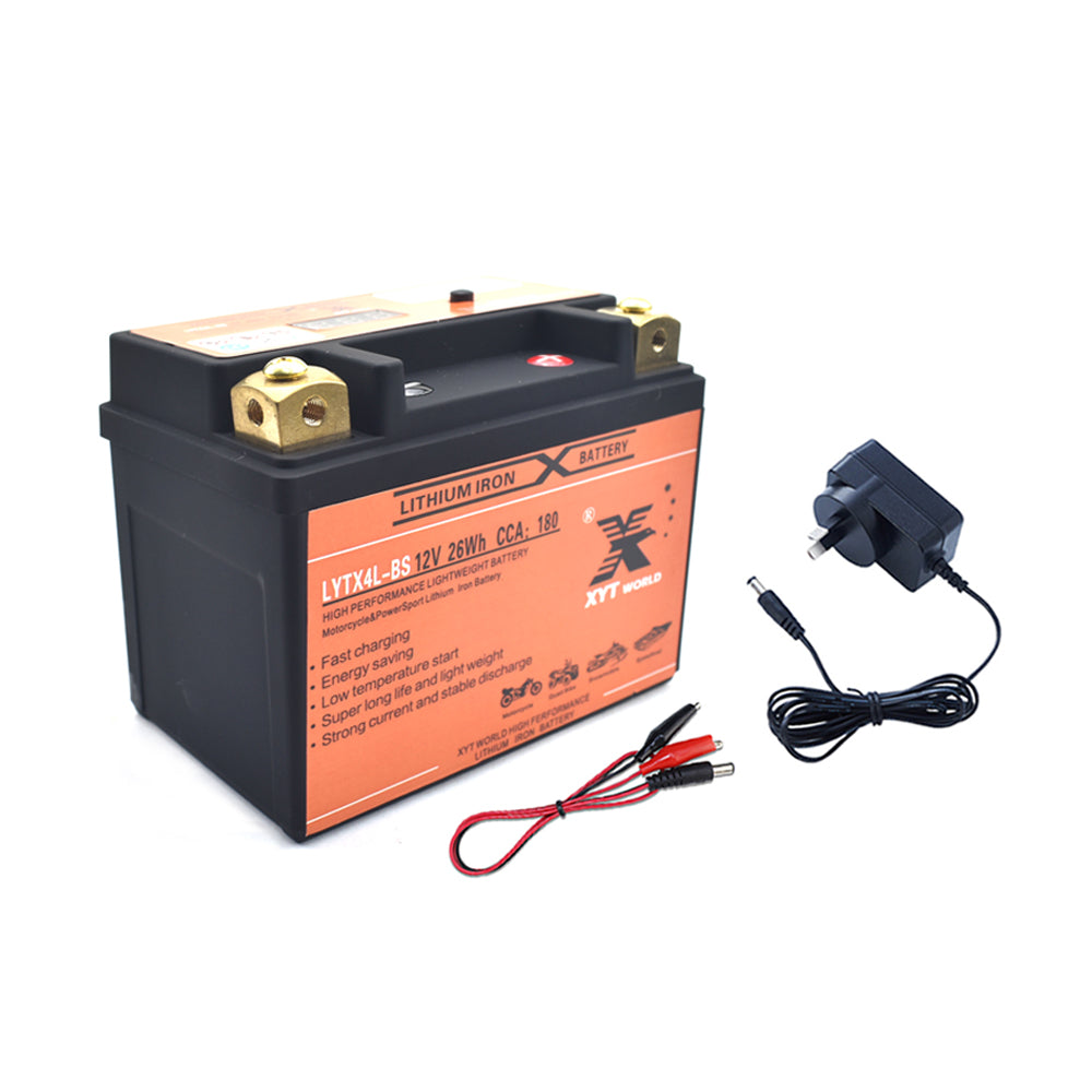 LYTX4L-BS Motorcyle Lithium Battery For KTM SX-F 250 350 450 Honda Kawasaki etc.