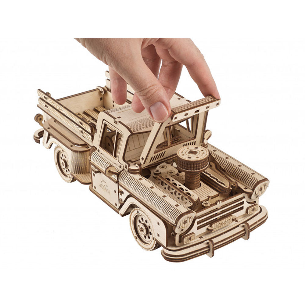 Made in Ukraine UGears Wooden 3D Puzzles Pickup Lumberjack Truck Model Kit