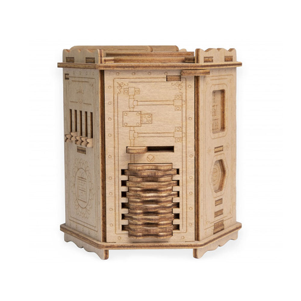 Escapewelt Fort Knox Pro 3D Puzzle Wooden Assembly Model Kit