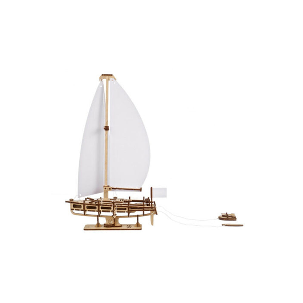 Ukraine Made Ugears Ocean Beauty Yacht Mechanical 3D Wooden Puzzle DIY Model