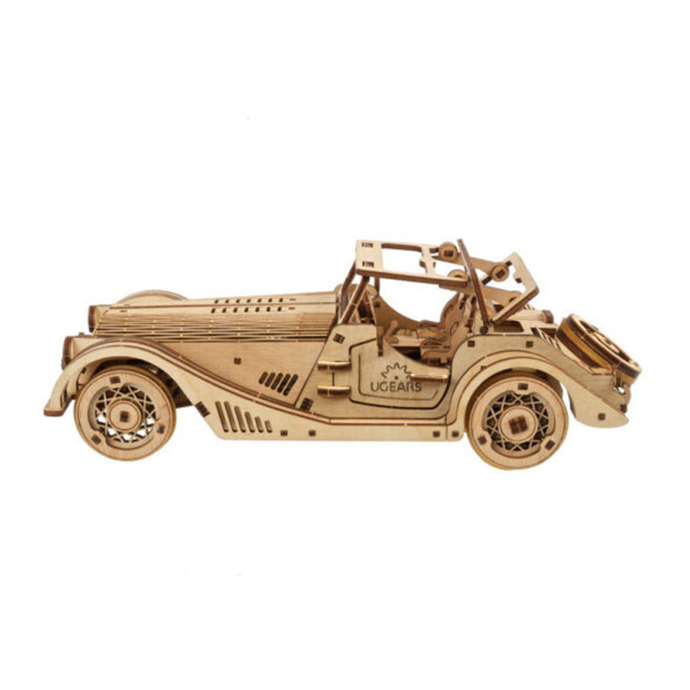 Ugears Sports Car Rapid Mouse Mechanical 3D Wooden Puzzle 226pcs DIY Model Kit