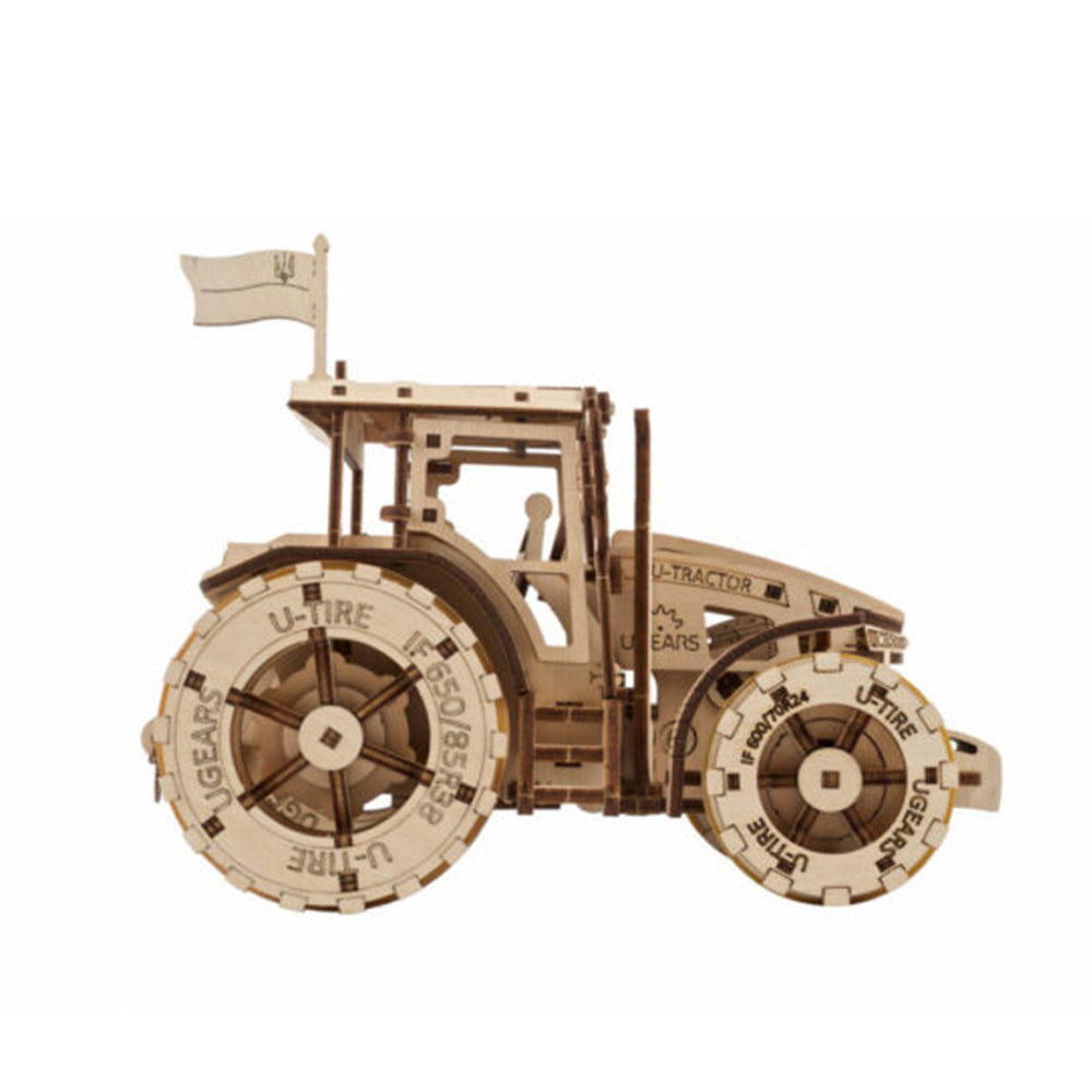 Ukraine Made Ugears The Tractor Wins Wooden Mechanical 3D Puzzle Model Kit