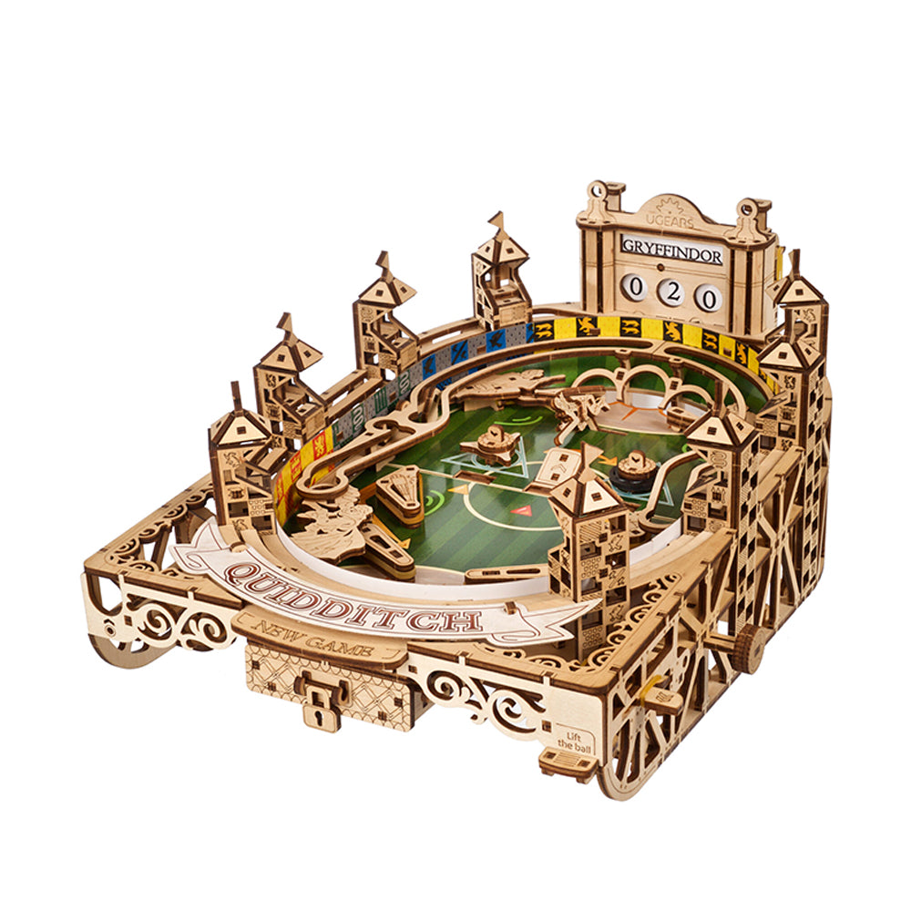 Ukraine Made Ugears Quidditch Pinball Wooden 3D Puzzle Mechanical Model Kit