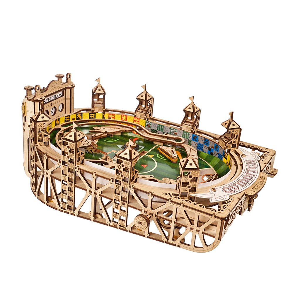 Ukraine Made Ugears Quidditch Pinball Wooden 3D Puzzle Mechanical Model Kit