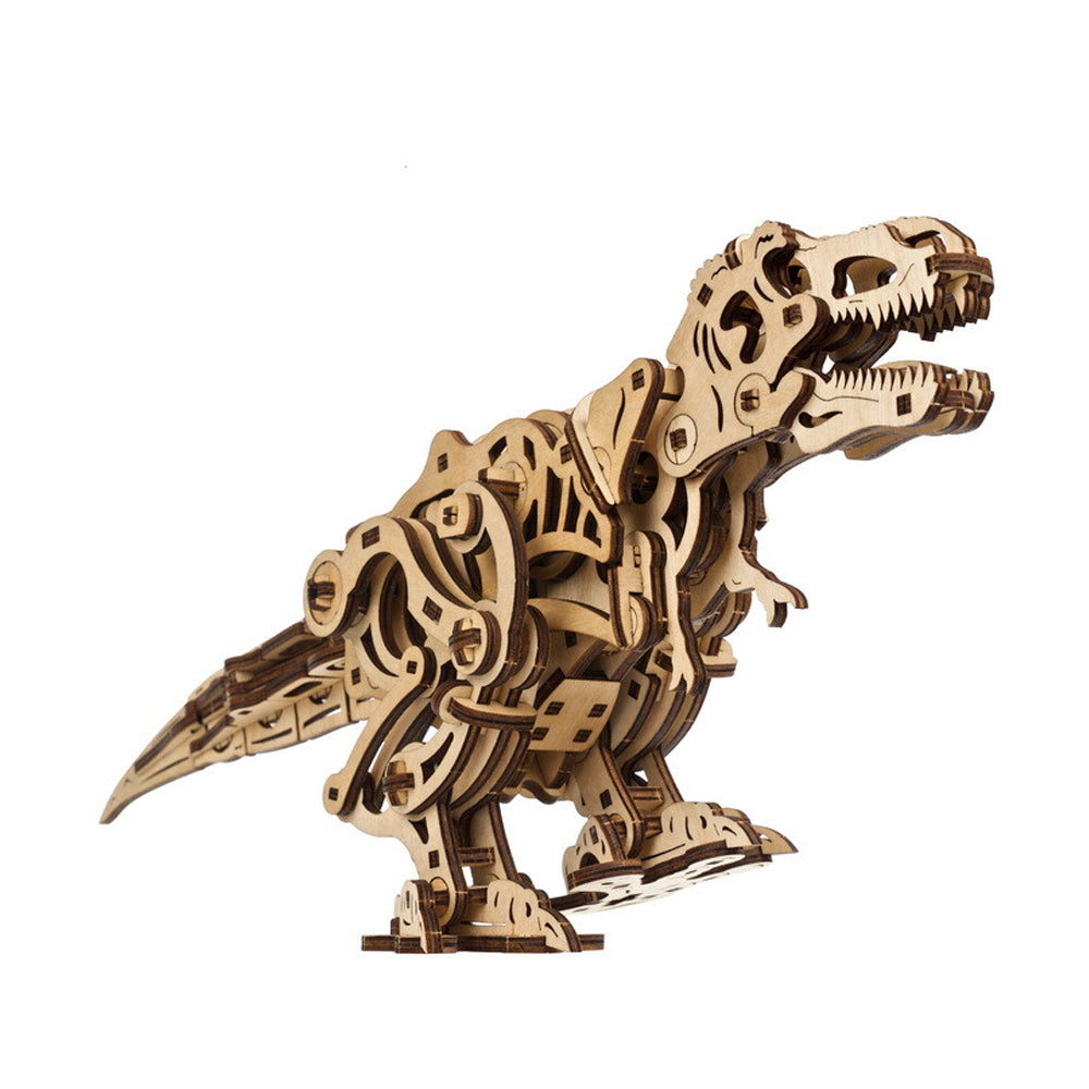 Ukraine Made Ugears Tyrannosaurus Tex Wooden Mechanical Puzzle DIY Model Kit