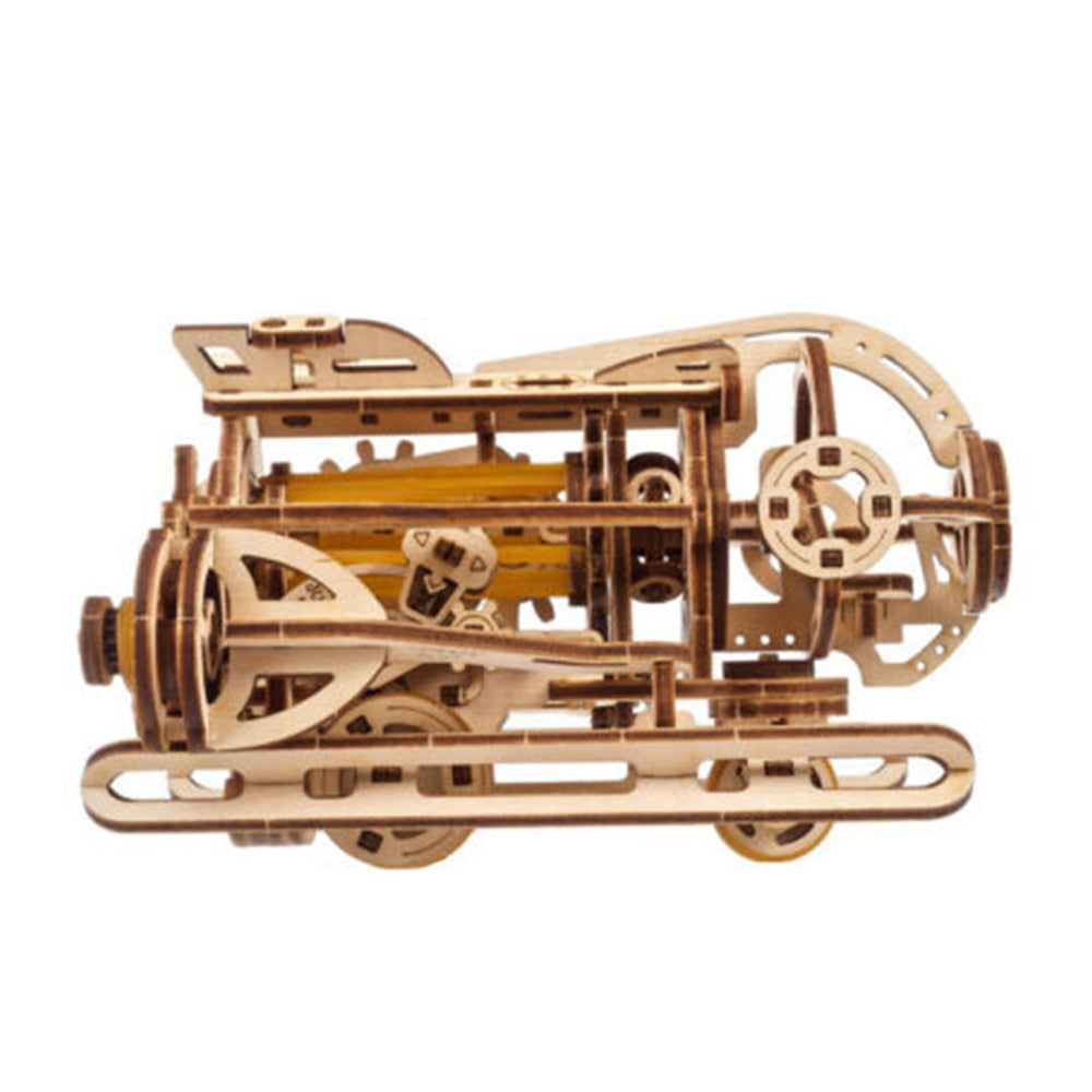 Ukraine Made Ugears Steampunk Submarine Wooden Mechanical 3D Puzzle Model Kit