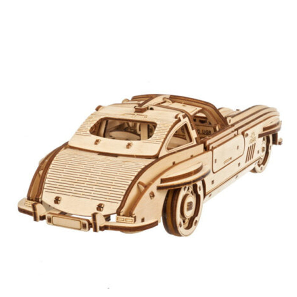 Ukraine Made Ugears Winged Sports Coupe 3D Wooden Model Assembly Kit