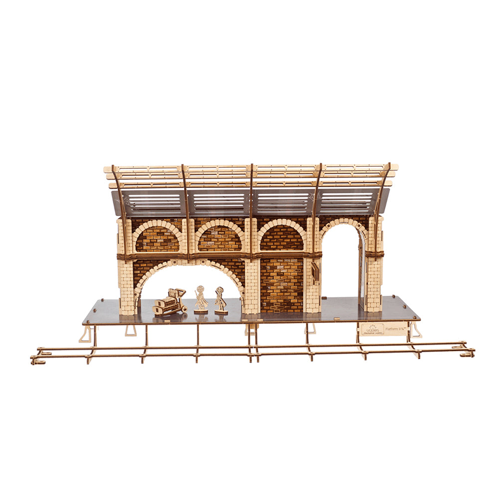 Ukraine Made Ugears Harry Potter Platform 9 3/4 Mechanical Wooden 3D Model Kit