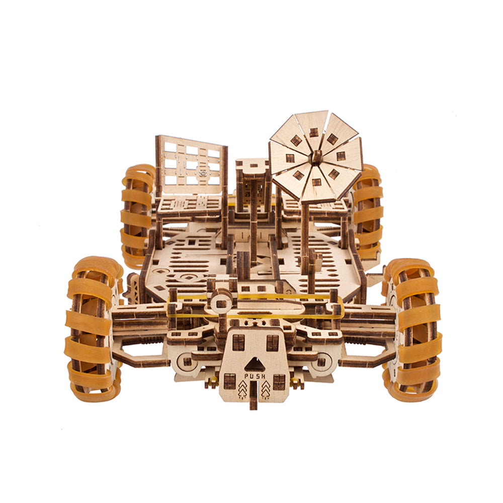 Ukraine Made Ugears NASA Lunar Rover Wooden Mechanical Puzzle Model Kit