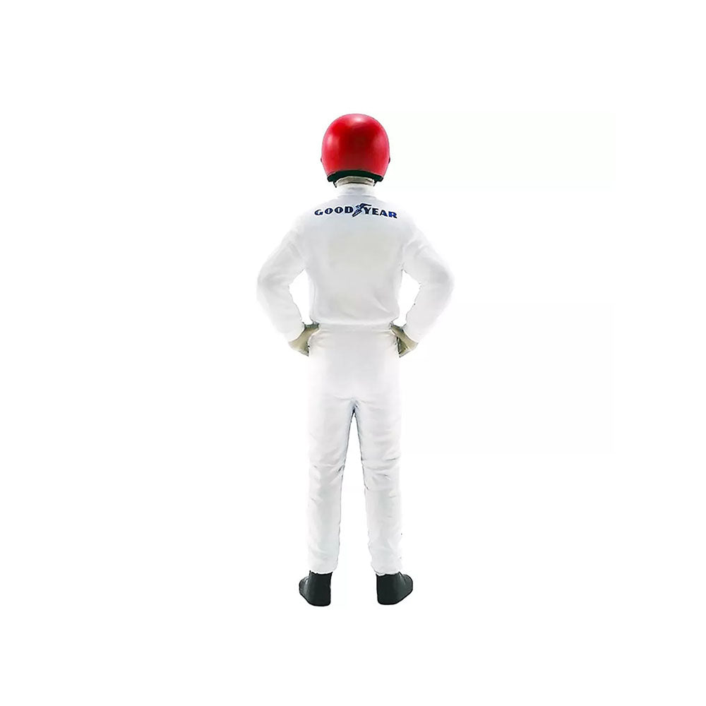 DDA 1:18 Scale Allan Moffat White Driver Figure Diorama Toy Model 1800115