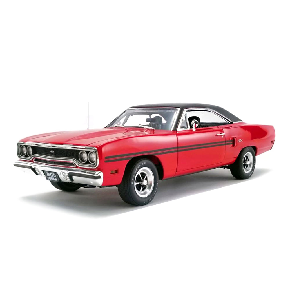 Greenlight 1:18 Scale Mod Squad 1970 Plymouth GTX Red Model Car