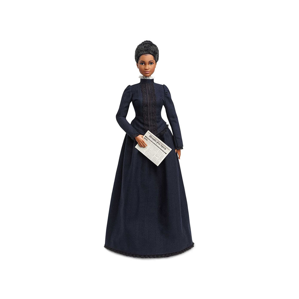 Mattel Ida B. Wells Barbie Blue Dress Inspiring Women Series Collector Doll