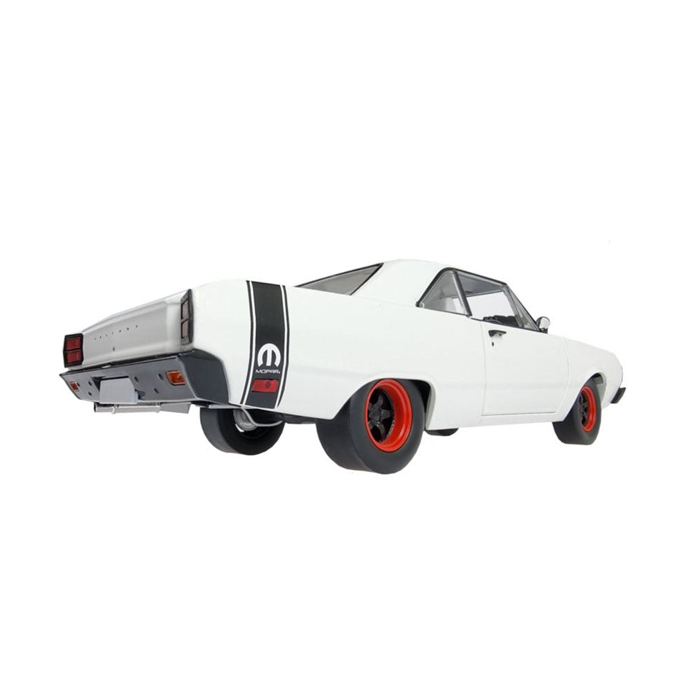 DDA 1:18 Scale Mopar Decals White 1969 Chrysler Valiant VF Diecast Car Model