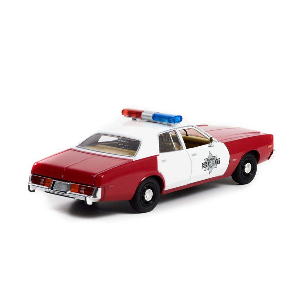 Greenlight 1:24 Scale 1977 Dodge Monaco Finchburg County Sheriff Police Diecast Model