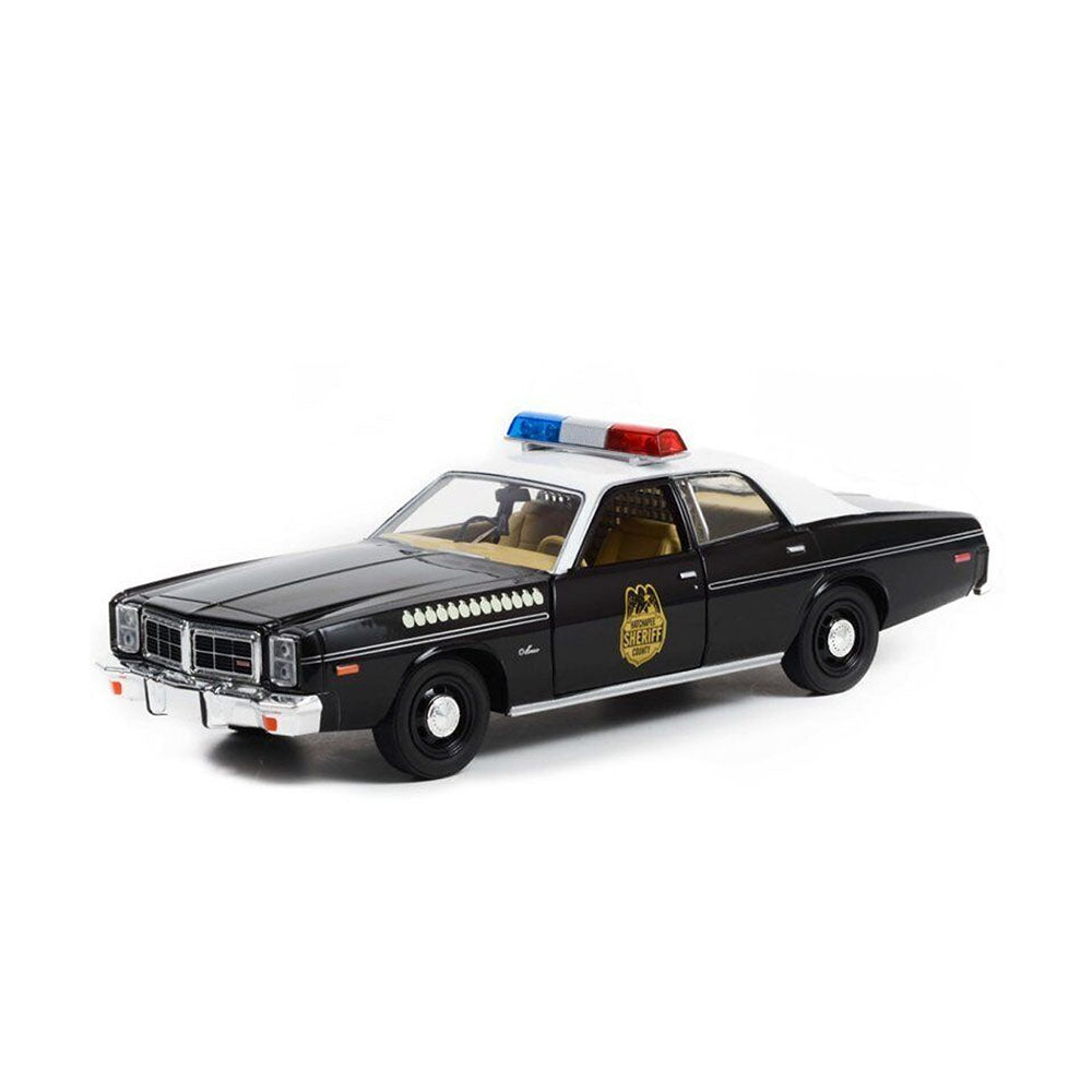 Greenlight 1:24 Scale 1977 Dodge Monaco Hatchapee County Sheriff Police Diecast Car