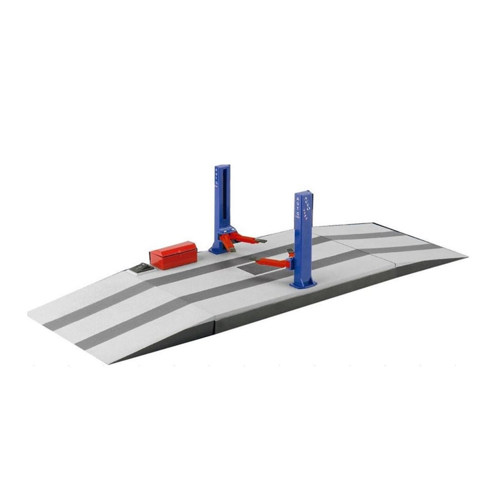 Kings Creation 1:24 Battery Operated Two Post Hoist Auto Lift For 1:24 Car Model