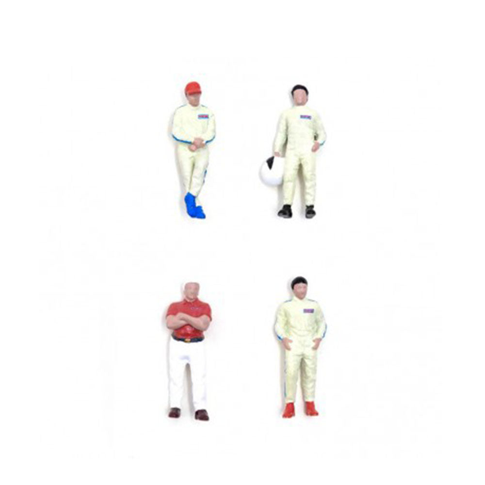 Tarmac Works 1:64 Scale Race Drivers Figures Set Brock Racing Enterprises Model