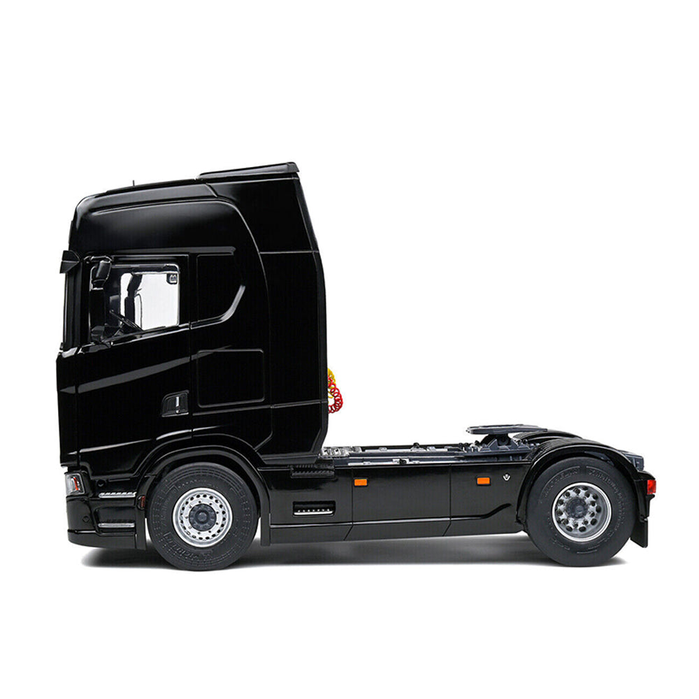 Solido 1:24 Scale Scania S580 Highline Semi Truck Black Diecast Model